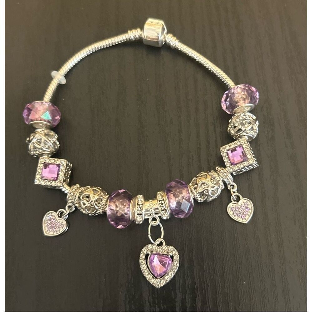 Heart Charm Bracelet